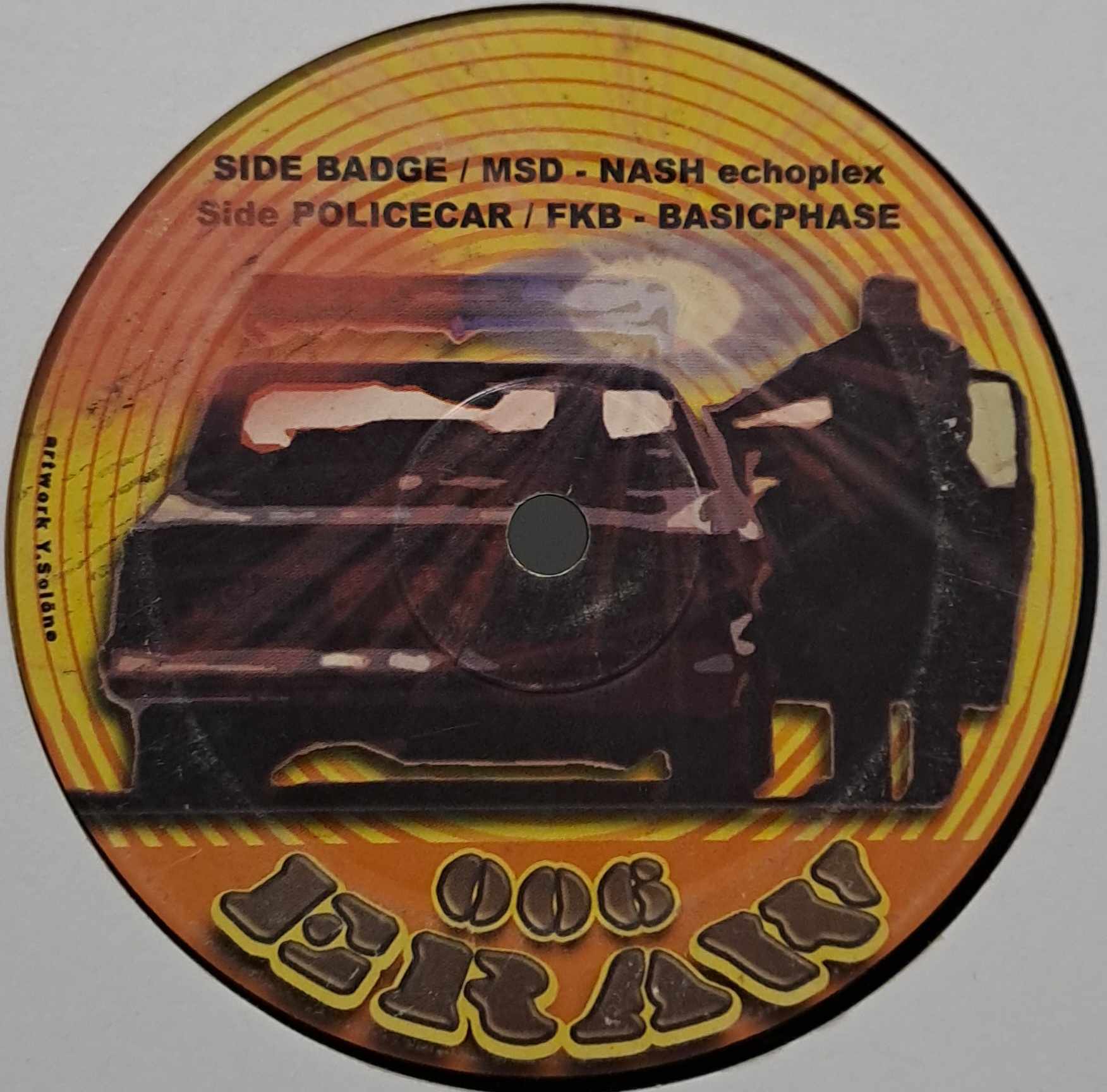 E-Raw 006 - vinyle freetekno